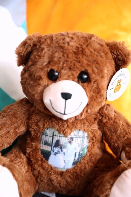 Teddy bear with loved one's voice hotsell